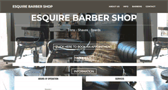 Desktop Screenshot of esquirebarberchicago.com